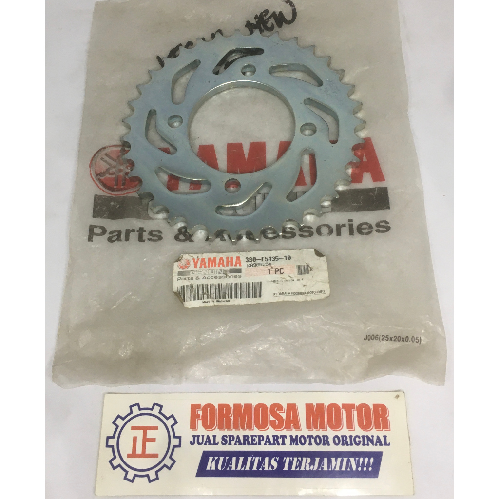 GEAR GIR BELAKANG YAMAHA VEGA R NEW 35T 3S0-F5435-10 YAMAHA ORIGINAL