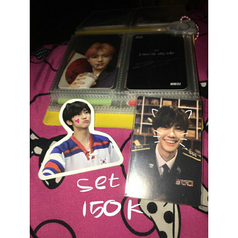 Pc Jaemin puff police sticker official (Baca Desk)