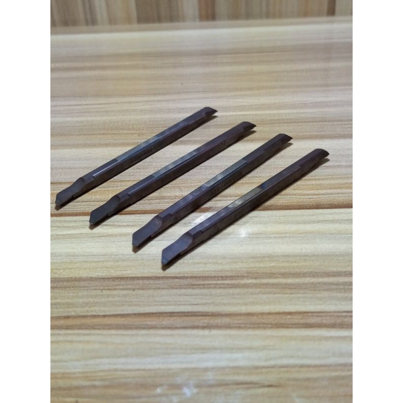 Holder boring bubut kecil as 4 mm carbide mata pisau lubang dalam second bekas