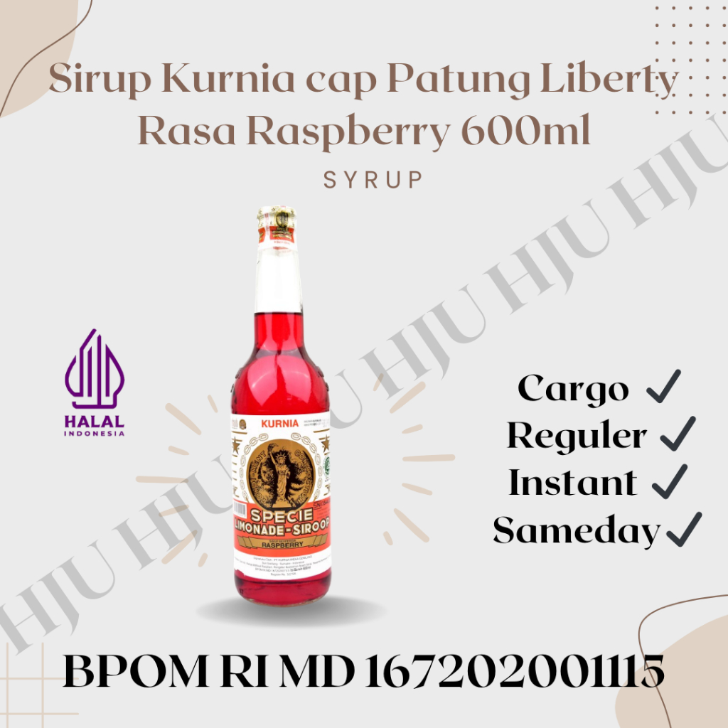 

Sirup Kurnia Rasa Raspberry 600ml