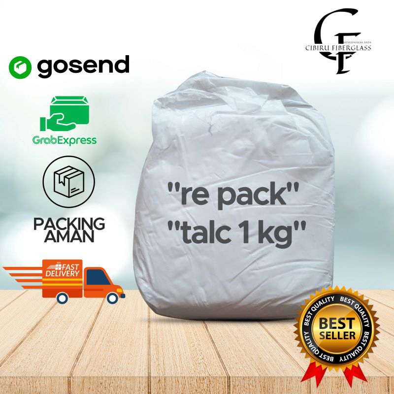 Talc Resin 1 Kg / Talk Resin 1 Kg / Powder Campuran Resin