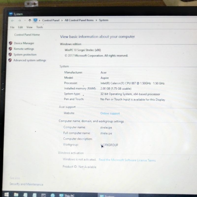 motherboard mainboard mobo mesin Normal Laptop Acer V5-431 v5-431