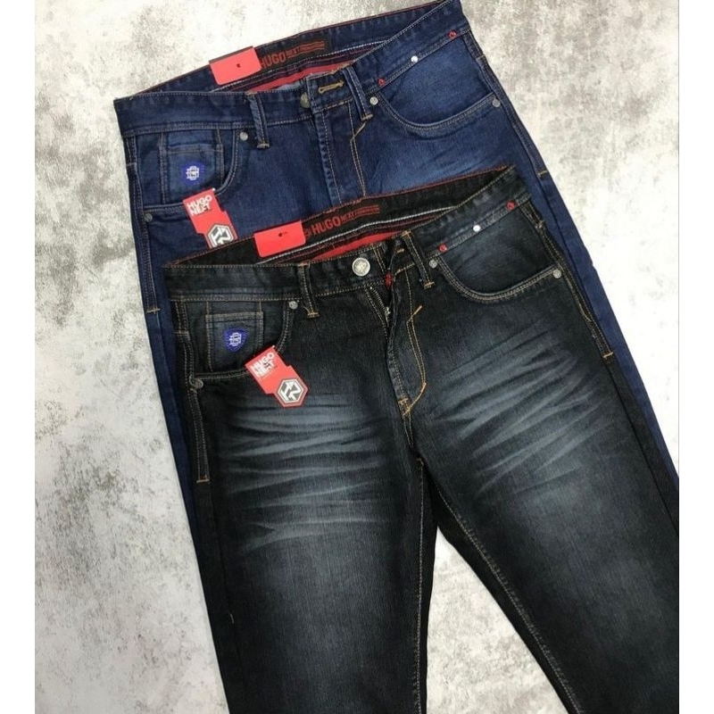 celana denim pria hugo next