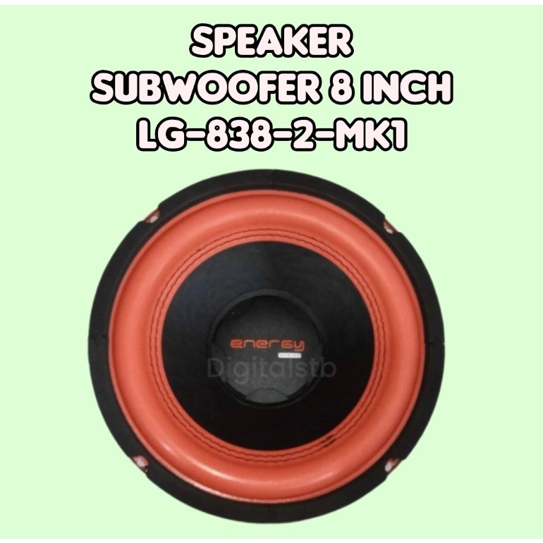 Speaker 8inch Legacy Speaker 8 inch 838-2 subwoofer