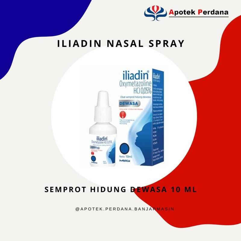 iliadin Nasal Spray Obat Semprot Hidung Dewasa & Anak