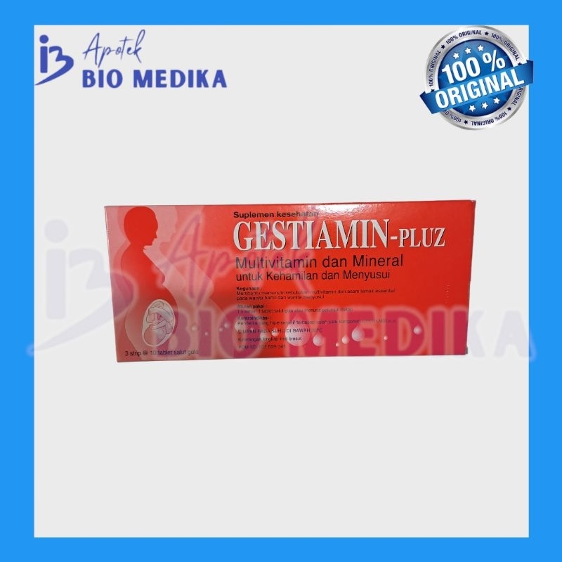 Gestiamin Pluz 30 Kaplet Perbox