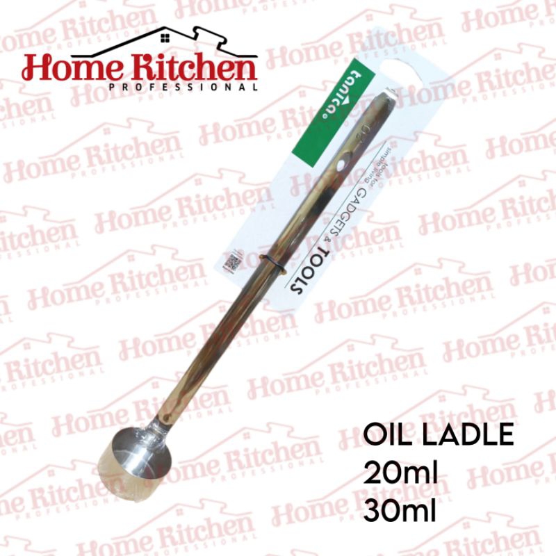 Sendok Takar Minyak 20ml 30ml  Cangkir Takar Stainless  SUS304 Oil Ladle
