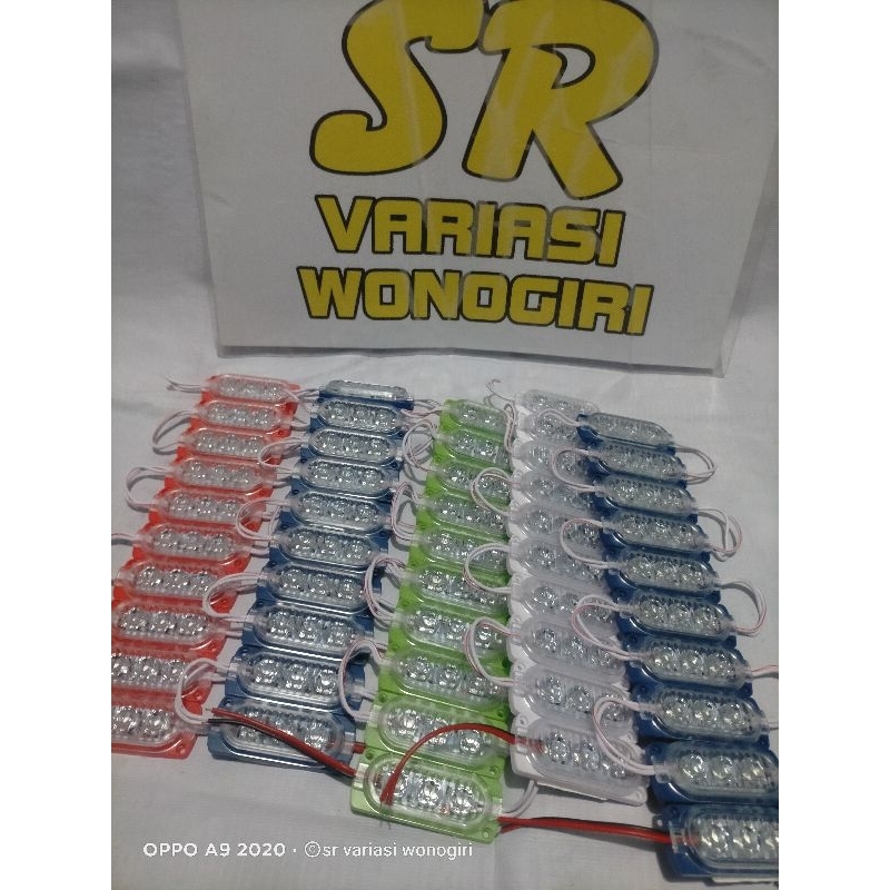 lampu led kedip 3 mata lampu led kedip otomatis 24volt 12volt