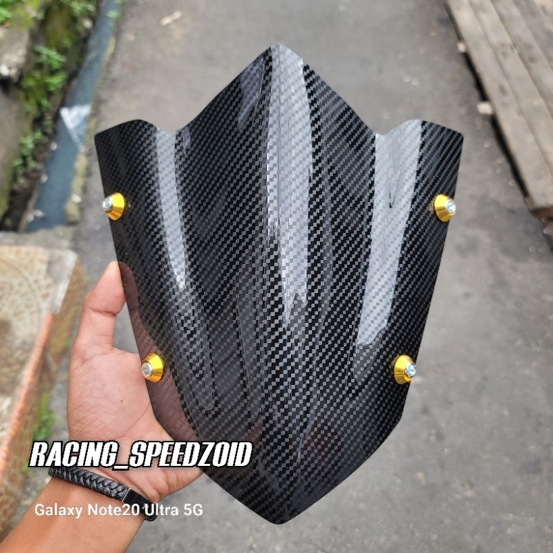 VISOR SATRIA FU BARONG WINDSHIELD MODEL SIPIT SATRIA FU BARONG