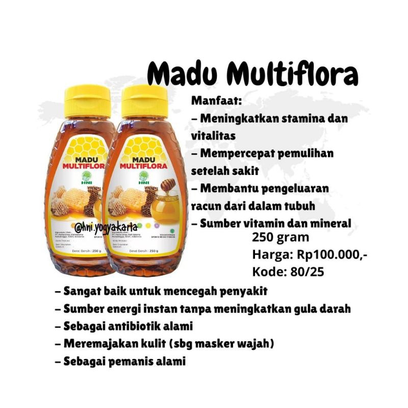 

Madu Multiflora Hni