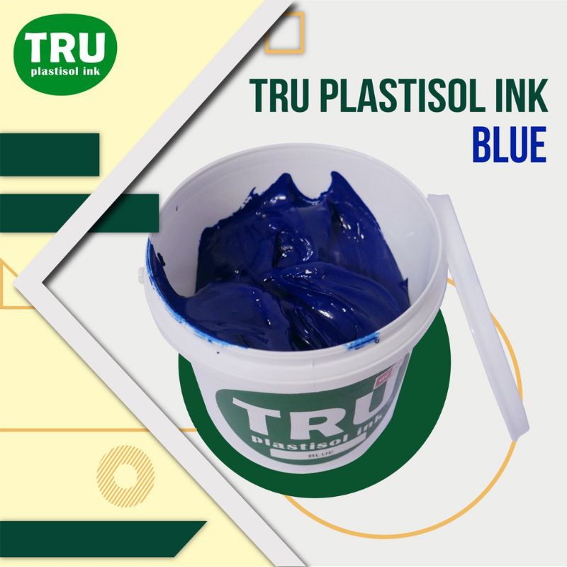 

TRU Plastisol Blue Tinta Sablon 1Kg