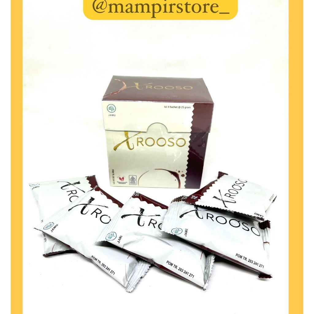 

XROOSO COFFEE KOPI XROOSO HARGA 1 BOX ISI 5 SACHET 100% ORIGINAL