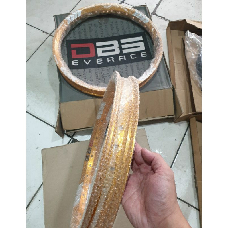 Velg Almunium DBS EVERACE Velg Langka Gold 120 140 Ring 17