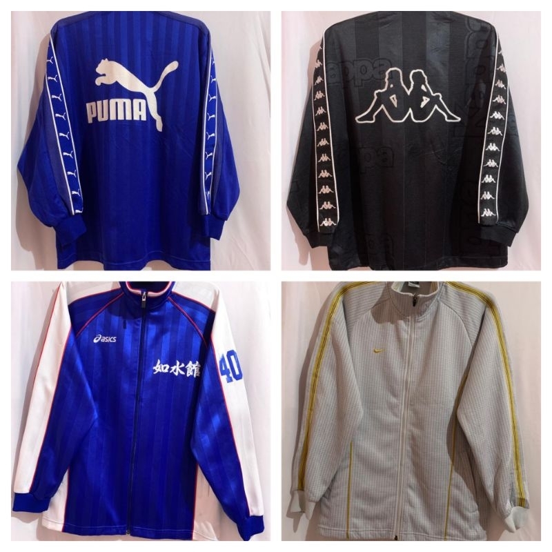 jaket tracktop brand