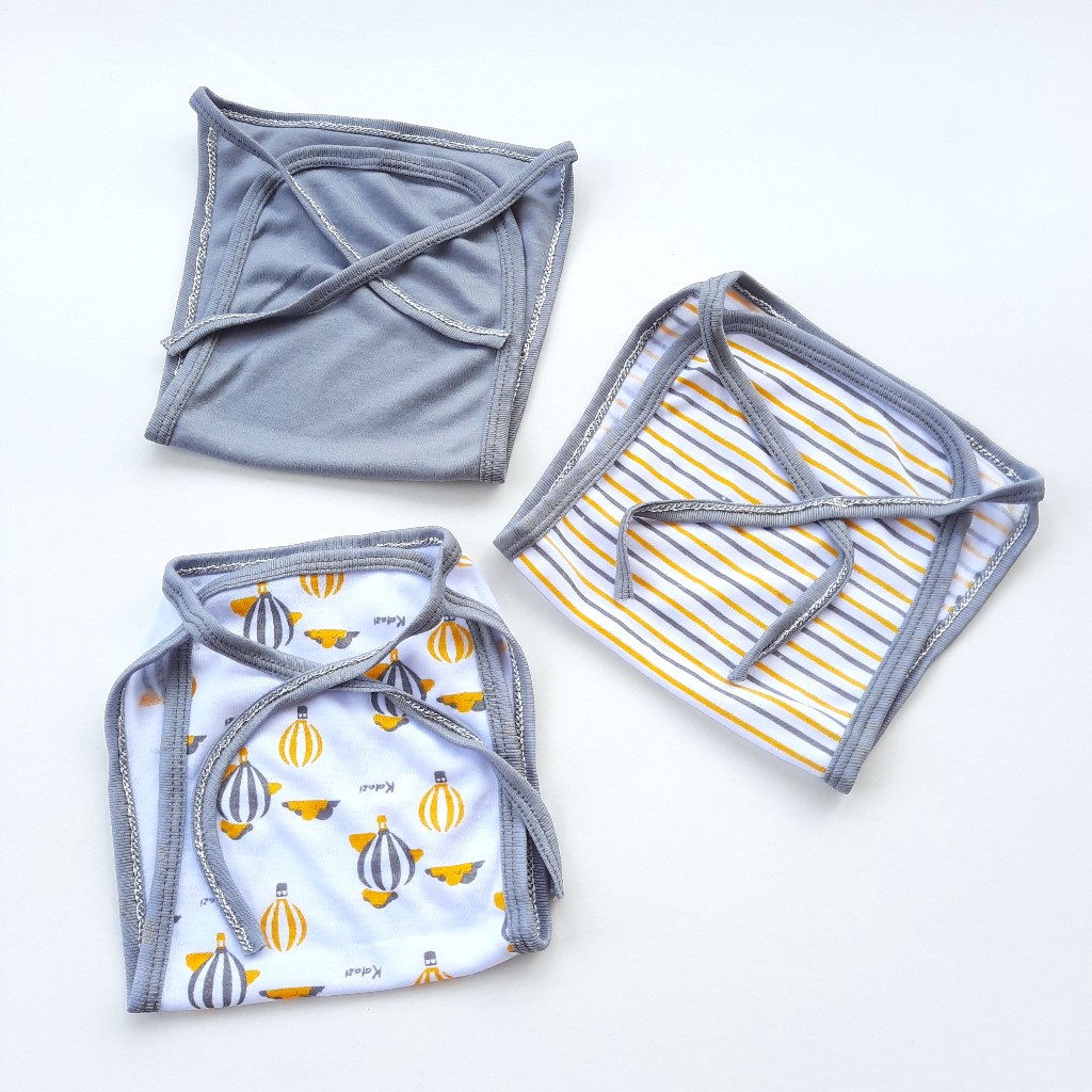 Popok Kain Bayi Baru Lahir 1 Lusin Terbaru Non Handuk Lembut Model Tali