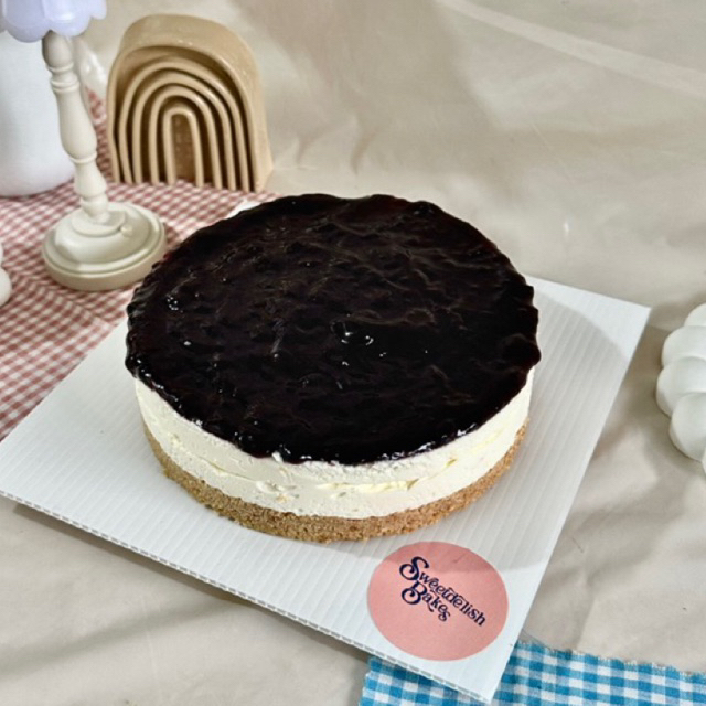 

Wholecakes Blueberry Kue Ultah Kue Birthday 15cm- Sweetdelishbakes