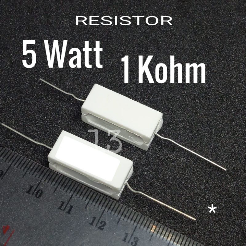 Resistor 5watt 1 k ohm 1K ohm