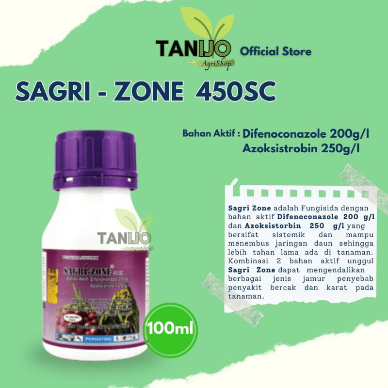 Sagri Zone 450SC 100ml Fungisida Padi