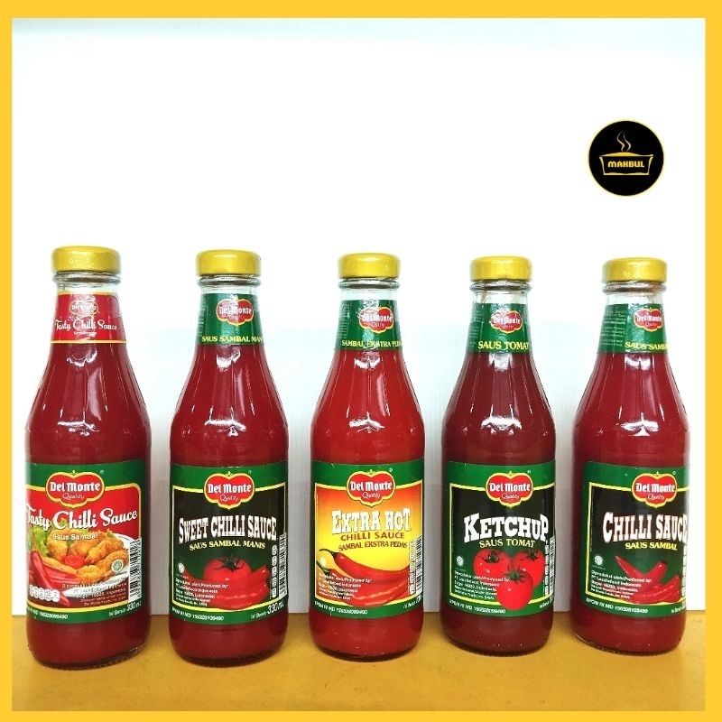 

Del Monte Sambal Chilli, Extra Hot, Tomat 330ml