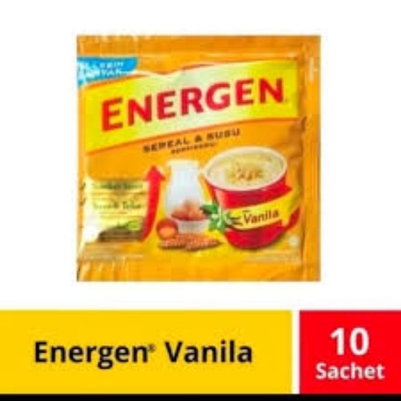 

Energen Vanila isi 10 Sachet