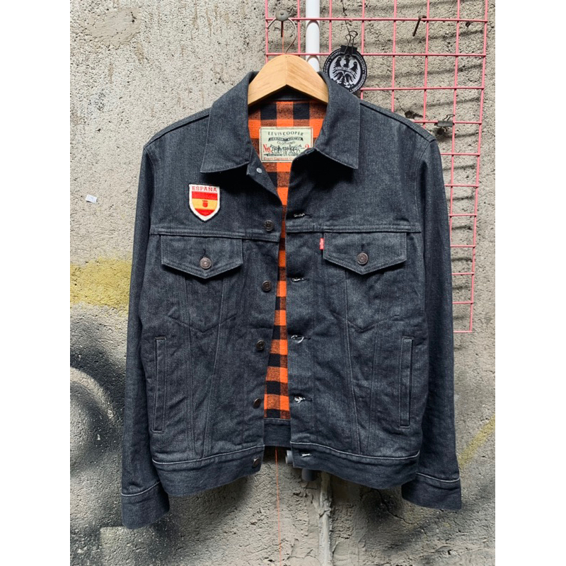 LEVIS COOPER TYPE III BLANKET LINED TRUCKER JACKET