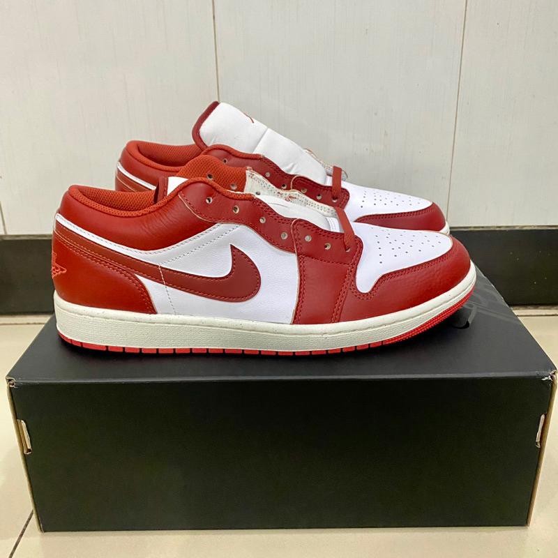 Air Jordan 1 Low SE Dune Red Size US 11 Second Original With Box