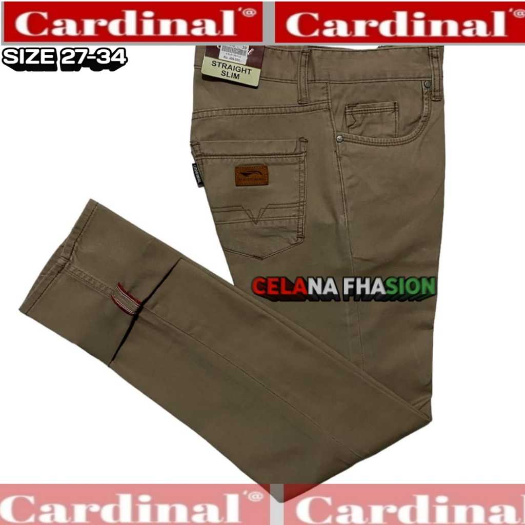 CELANA CARDINAL CANVAS PANJANG PREMIUM CELANA KANVAS PREMIUM CELANA PANJANG PRIA CARDINAL