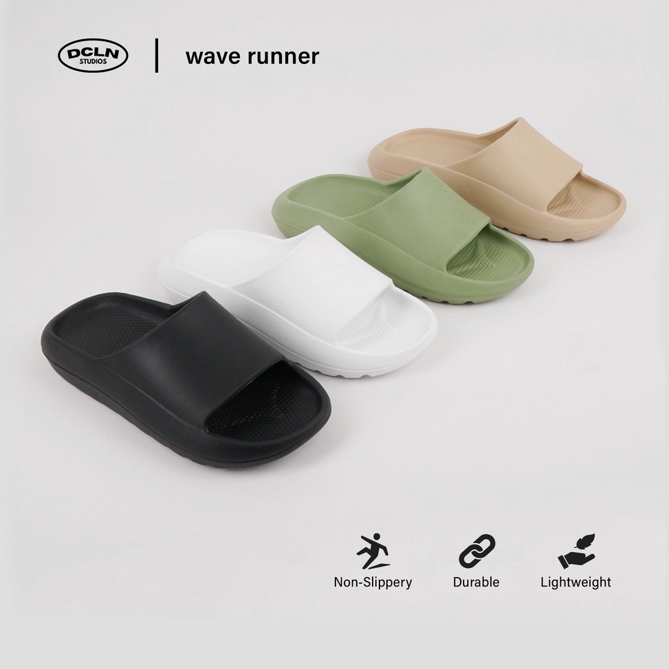 Cuma hari ini idv2V6h Declan Sandal Slide Waverunner 646 No Box