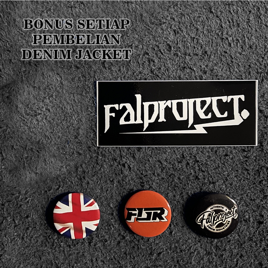 best sale jaket jeans sablon kolaborasi dengan bordir motif band bring me the horizon yang