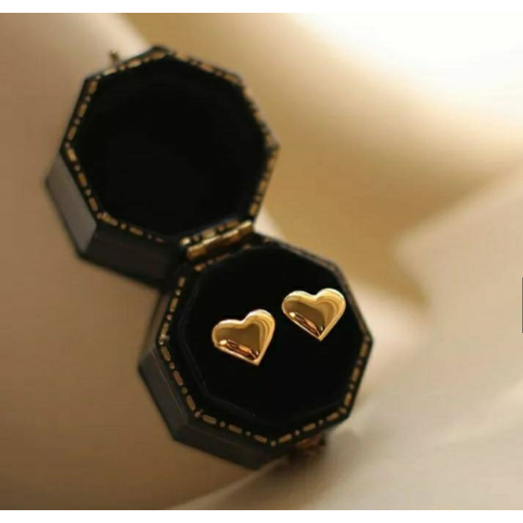 ANTING TUSUK LOVE GOLD TITANIUM FASHIONTUSUK ANTING TUSUK ANTING-ANTING GIWANG KERABU PERABU SUBANG 