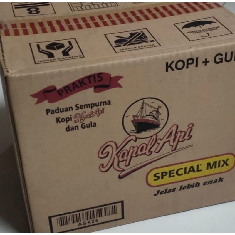 

kapal api mix 1 dus isi 12 renceng