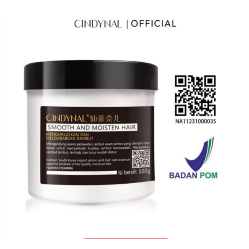 Cindynal Smooth & Moisten Hair 500 ml