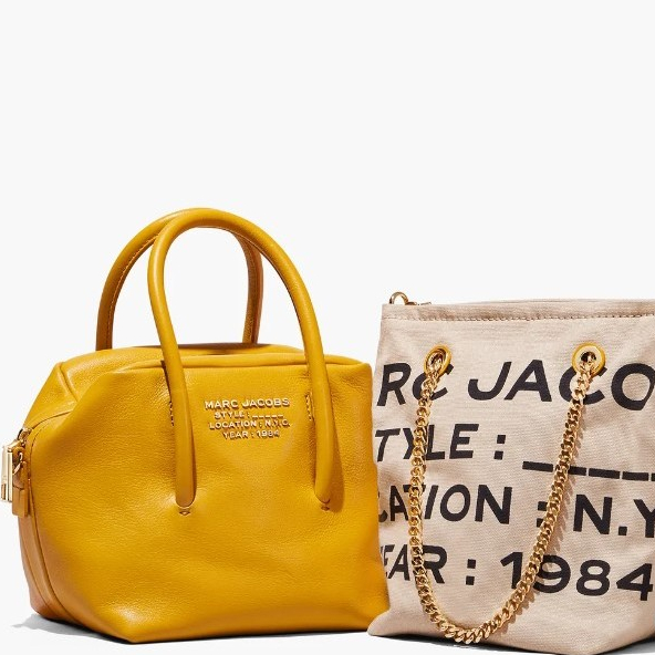 Tas MJ The Duet Mini Satchel Bag Tawny Olive Kuning Double Bag Dapat 2 Tas Ukuran : P18xt17xl15cm Ku