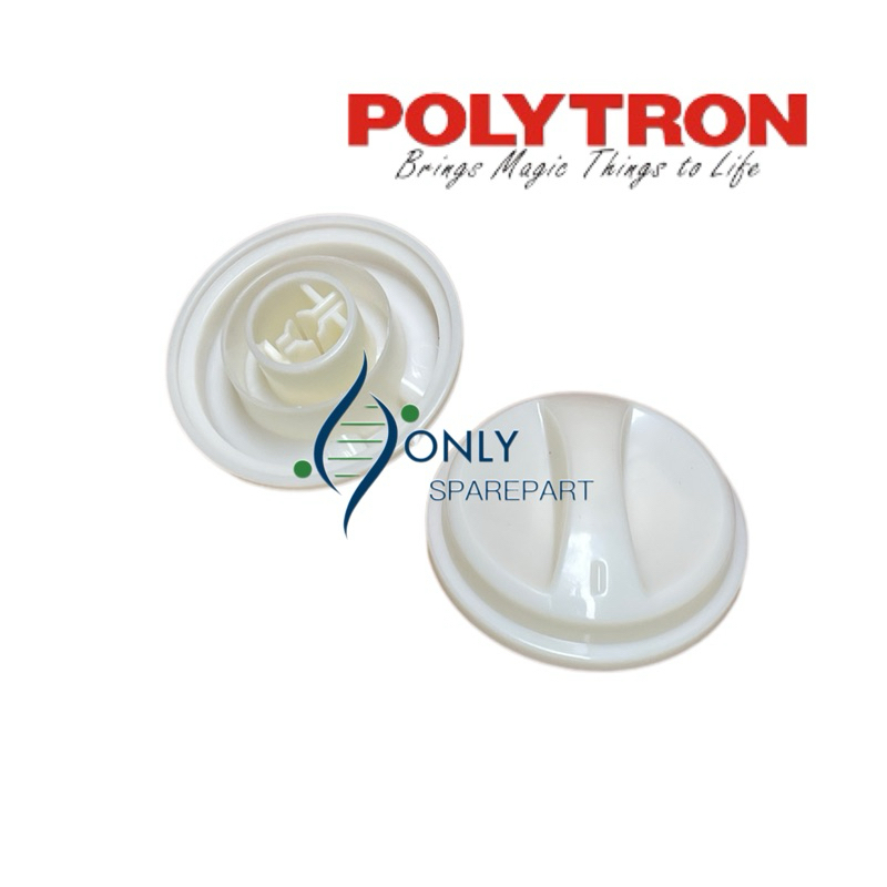 KNOP MESIN CUCI POLYTRON OVAL / PUTARAN TOMBOL MESIN CUCI POLYTRON