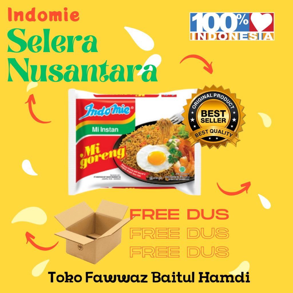 

INDOMIE GORENG SPESIAL 85 gr | BEST SELLER SHOPEE