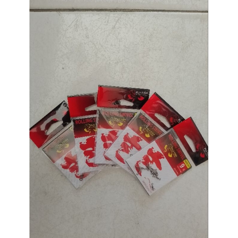 Kili-Kili Pancing flyfish Rolling Swivel no.1-10