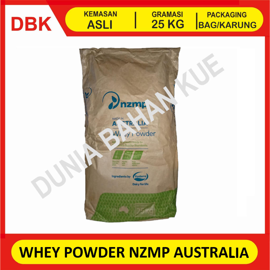 WHEY POWDER NZMP AUSTRALIA - 1 BAG 25 KG / SUSU BUBUK WHEY PROTEIN NZMP