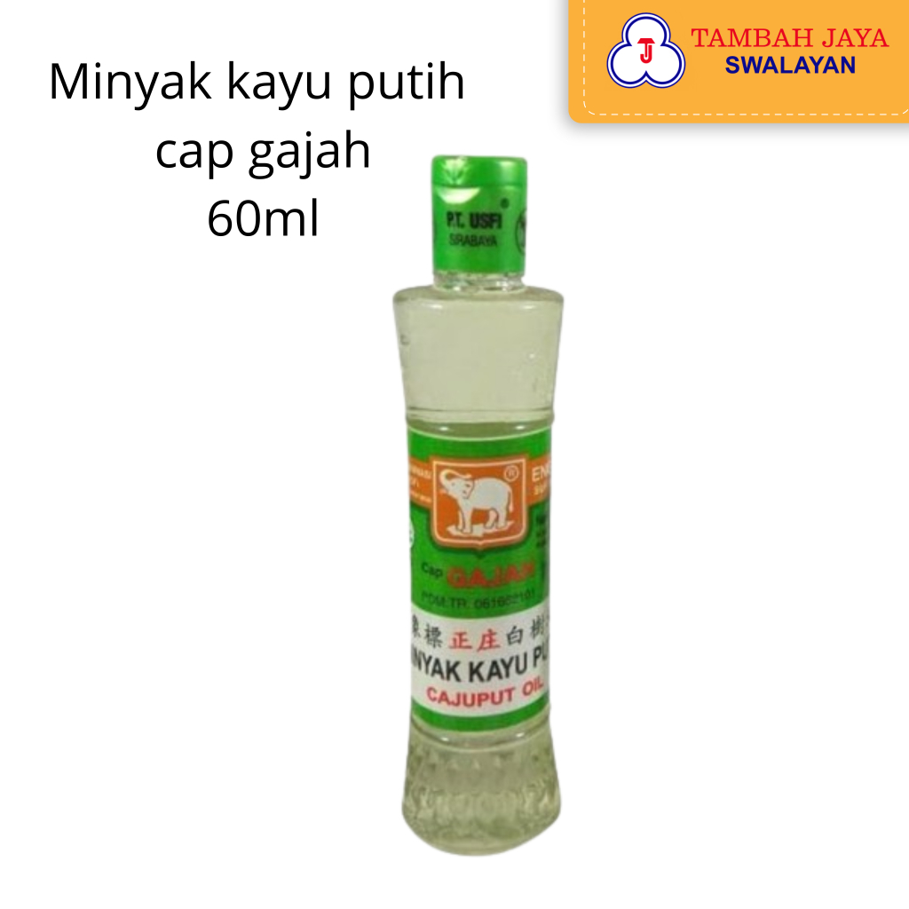 Minyak Kayu Putih Cap Gajah 60ml