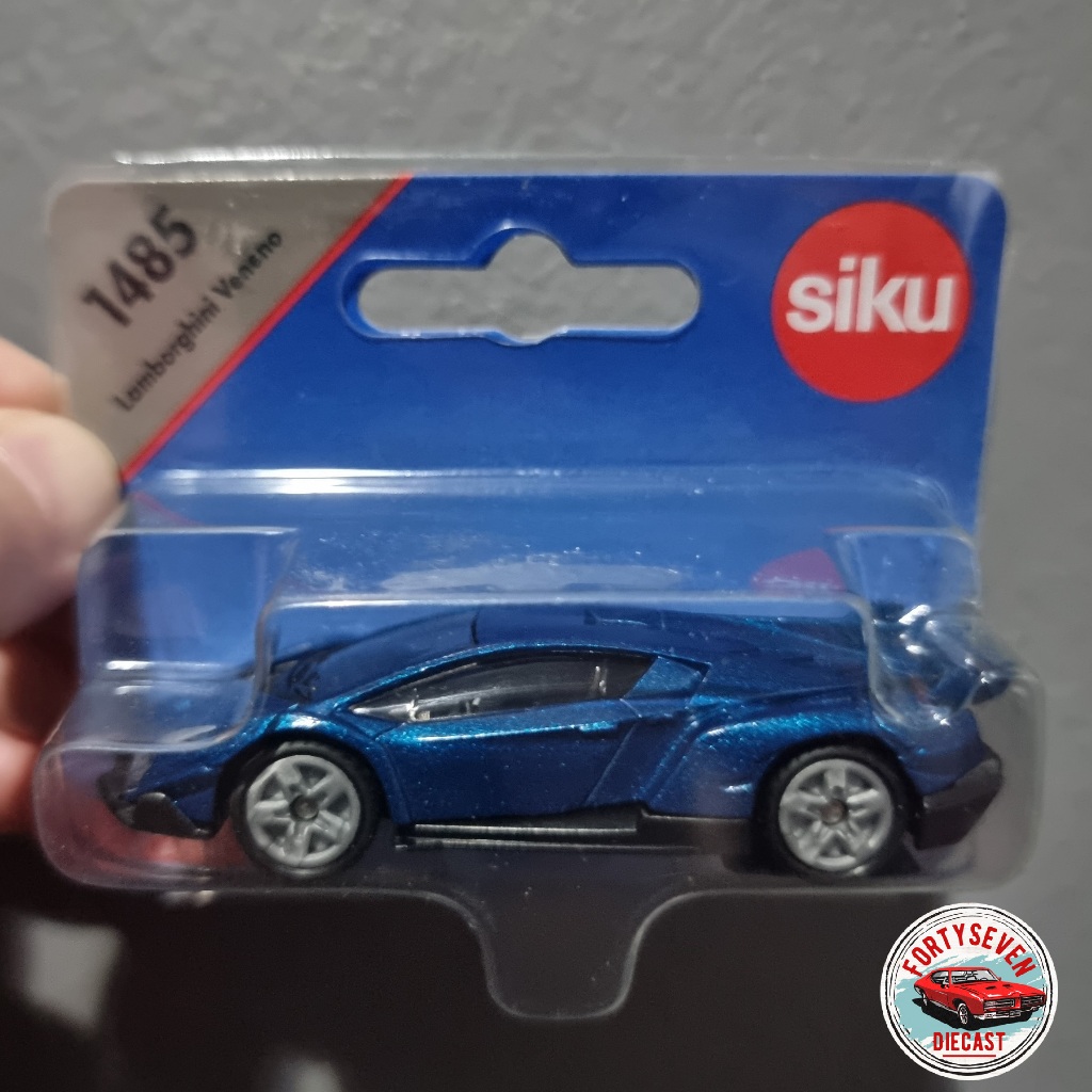 Diecast Siku 1485 Lamborghini Veneno biru