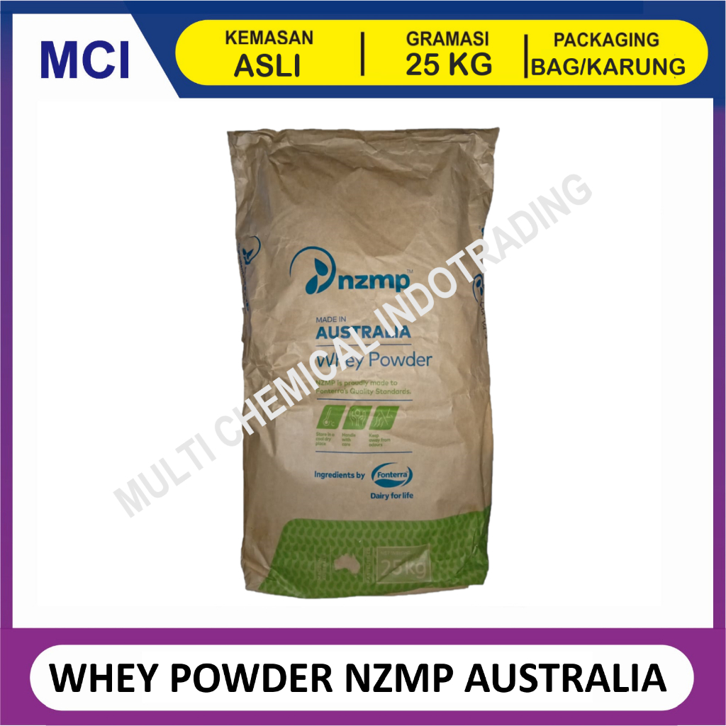 

WHEY POWDER NZMP AUSTRALIA SUSU BUBUK WHEY PROTEIN NZMP - 1 BAG 25 KG