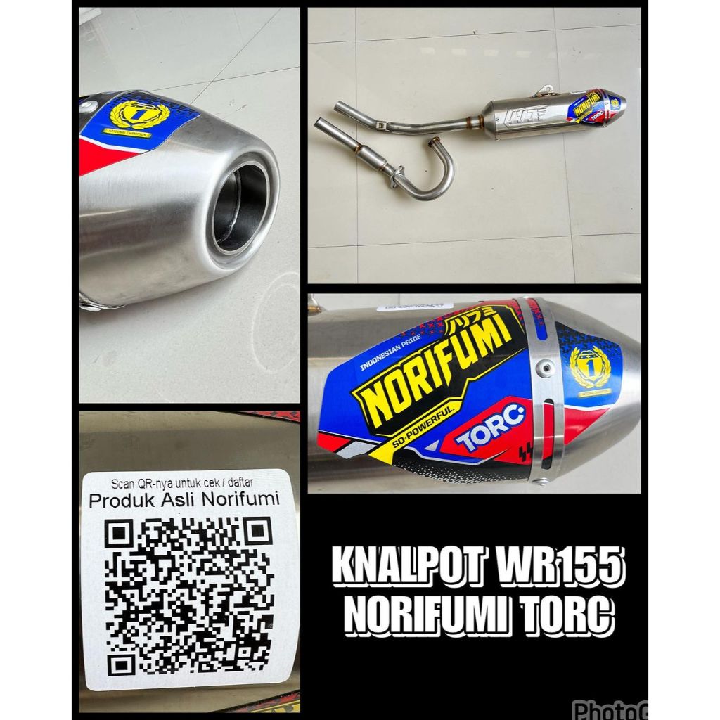 Knalpot NORIFUMI Torc Original - WR155
