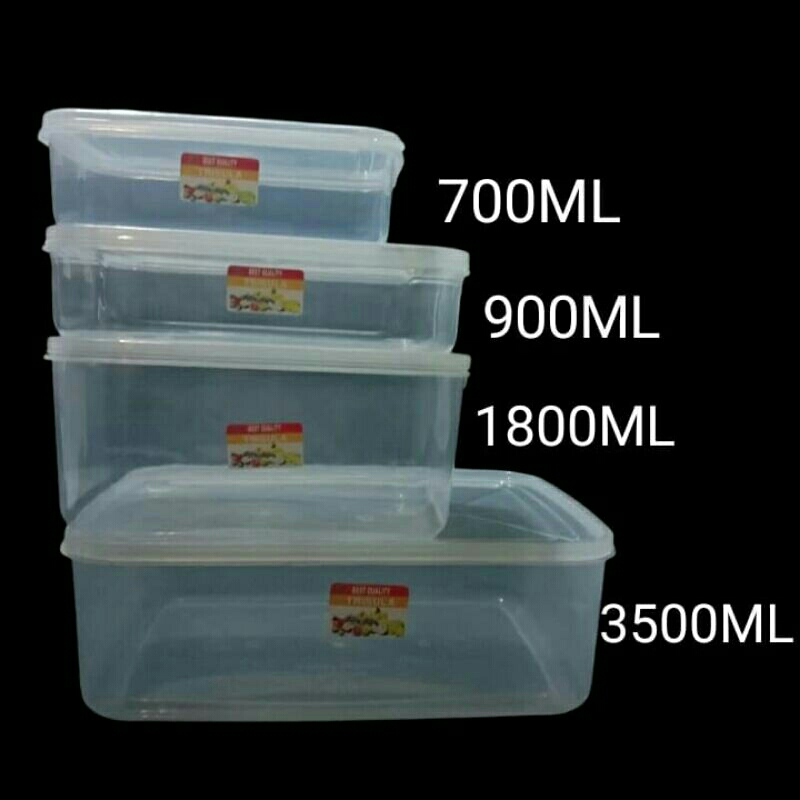 KOTAK PENYIMPAN MAKANAN KUE LAPIS / TOPLES BOX DONAT PLASTIK KOTAK