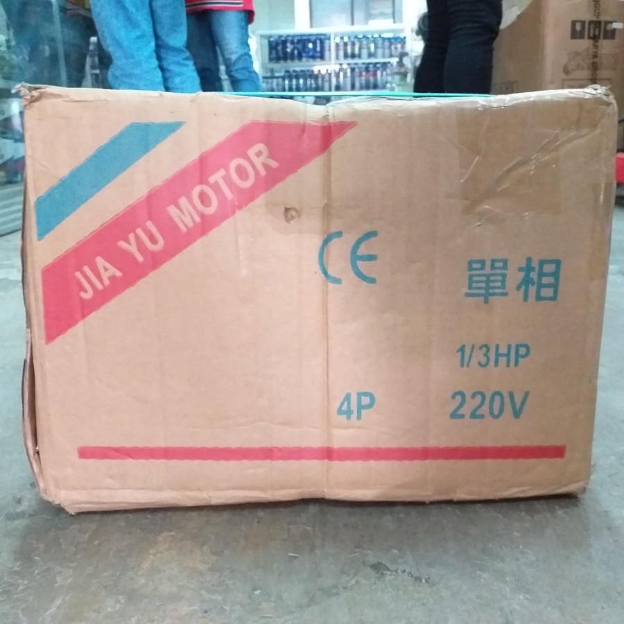 Dinamo Jiayu 1/3 HP 1 PHASE 1400 RPM