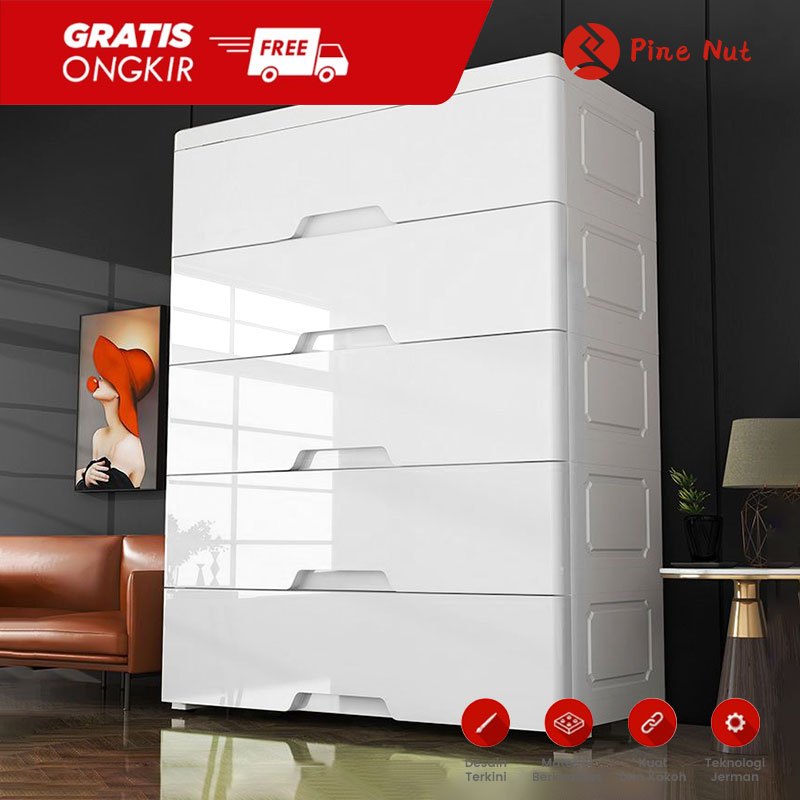 Lemari Plastik Lemari Pakaian Anak Pakaian Laci Plastik