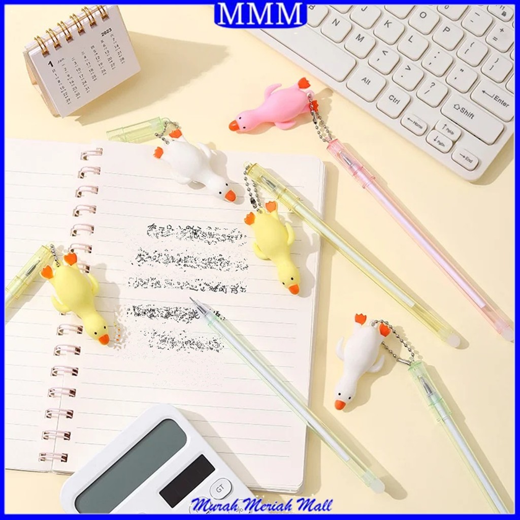 

MMM Pulpen Lucu Aesthetic Gantungan Motif Bebek Pulpen Gantungan Kartun Lucu Pen Gantungan Ayam Bolpoint Karakter Bebek Pena Gel Bolpen Unik Alat Tulis Kantor Gel Karakter