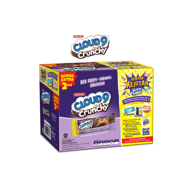 

CLOUD9 CRUNCHY 1 BOX ISI 24 X 14GR LEBIH BESAR CLOUD 9