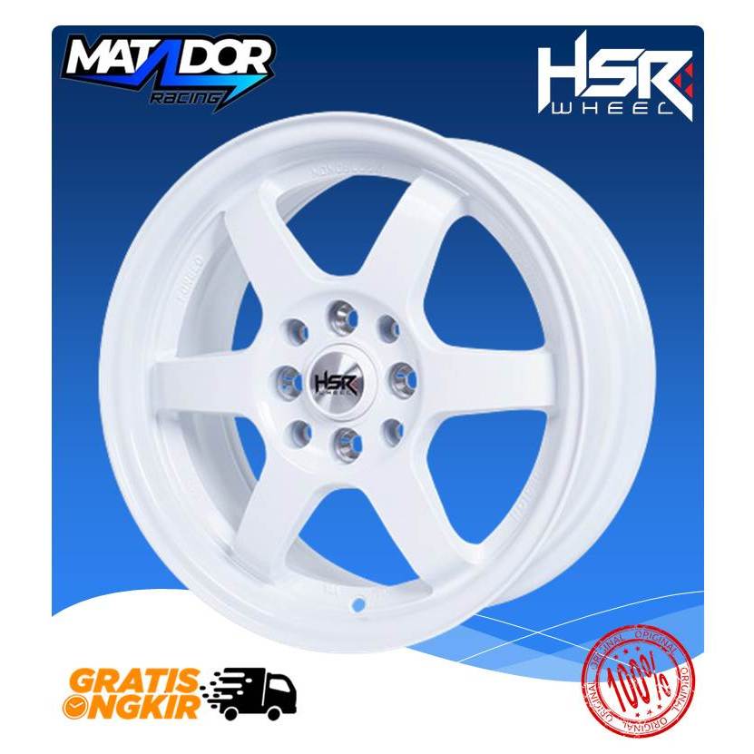 VELG RACING HSR SERIES TOKYO HSR R15X65 H4X100 OFFSET40