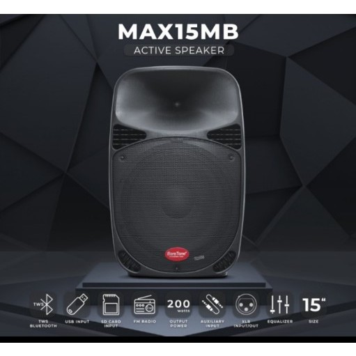 Gratis Ongkir Baretone 15MB 15 MB 15inch Speaker Aktif Harga 1 Pcs
