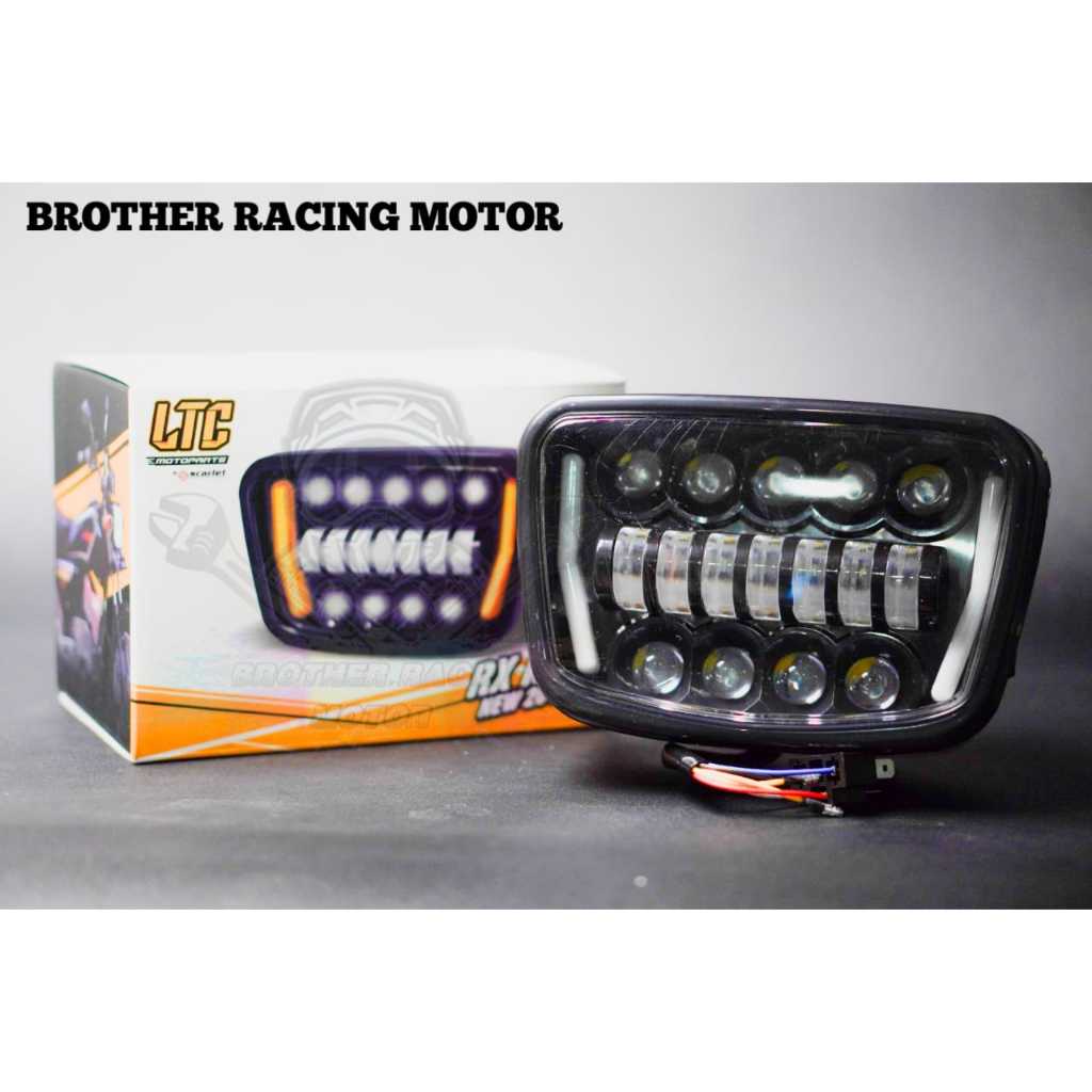 HEADLAMP LAMPU DEPAN LED PLUS SEN RX KING NEW LTC 5547