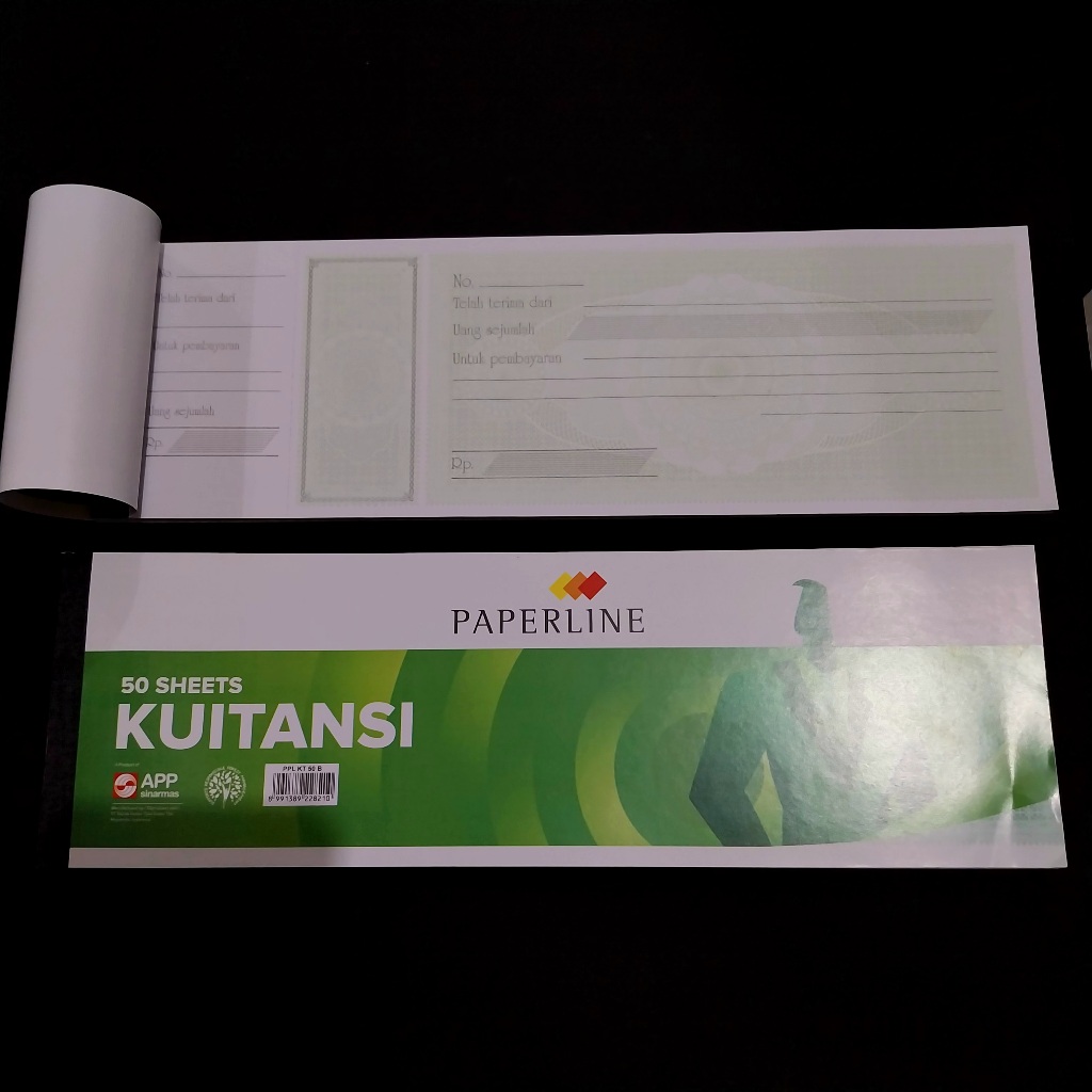 

Kuitansi Paperline / Kwitansi Besar isi 50 lembar KT 50 B (pcs)